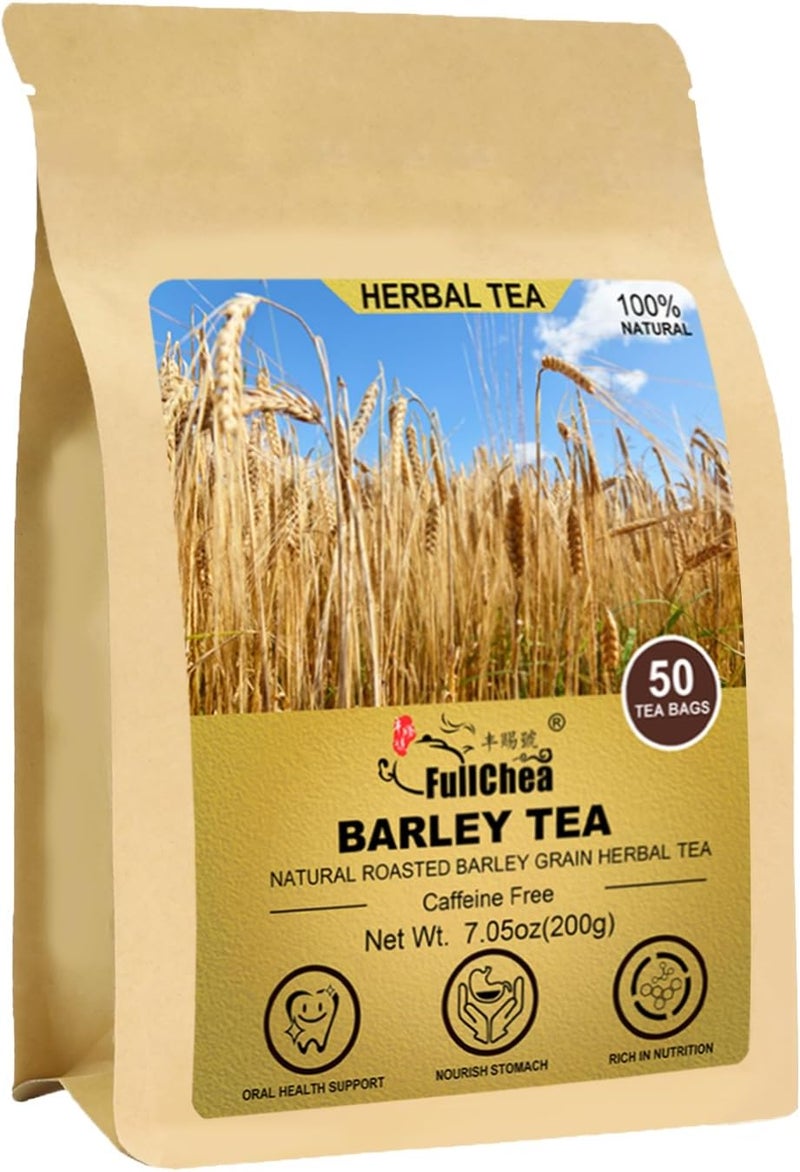 FullChea Caffeine-Free Barley Tea Bags - Image 1